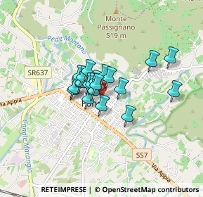 Mappa Via Giuseppe Toniolo, 04022 Fondi LT, Italia (0.54)