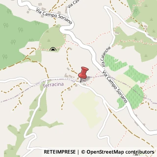 Mappa Strada Campo Soriano, 88, 04019 Terracina, Latina (Lazio)