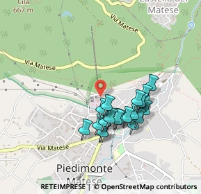 Mappa Via Madonna delle Grazie, 81016 Piedimonte Matese CE, Italia (0.4105)