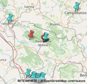 Mappa Via Madonna delle Grazie, 81016 Piedimonte Matese CE, Italia (25.9695)
