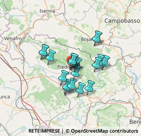 Mappa Via Madonna delle Grazie, 81016 Piedimonte Matese CE, Italia (9.9115)