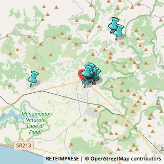 Mappa Via Enrico Fermi, 04022 Fondi LT, Italia (2.49667)