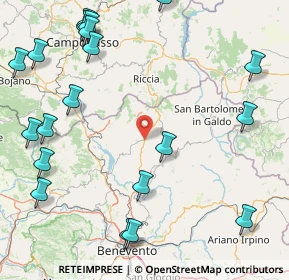 Mappa SS212, 82024 Colle Sannita BN, Italia (24.9)