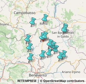 Mappa SS212, 82024 Colle Sannita BN, Italia (12.85938)
