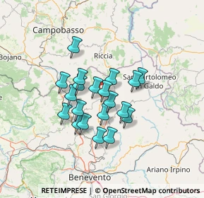 Mappa SS212, 82024 Colle Sannita BN, Italia (10.646)