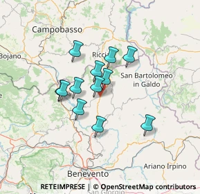 Mappa SS212, 82024 Colle Sannita BN, Italia (10.66417)