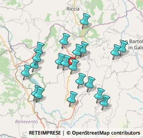 Mappa SS212, 82024 Colle Sannita BN, Italia (7.565)