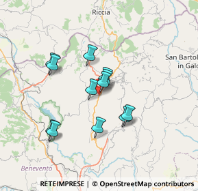 Mappa SS212, 82024 Colle Sannita BN, Italia (5.91)