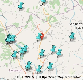 Mappa SS212, 82024 Colle Sannita BN, Italia (11.6955)