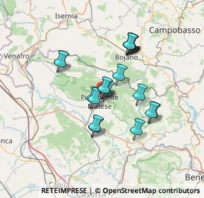 Mappa Via Ercole D'Agnese, 81016 Piedimonte Matese CE, Italia (11.9085)