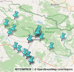 Mappa Largo San Domenico, 81016 Piedimonte Matese CE, Italia (8.5415)