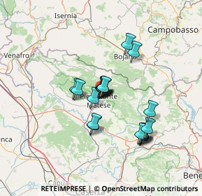 Mappa Via S. Rocco, 81016 Piedimonte Matese CE, Italia (10.983)