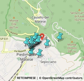 Mappa Via S. Rocco, 81016 Piedimonte Matese CE, Italia (0.617)