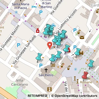 Mappa Via Ludovico Ariosto, 04022 Fondi LT, Italia (0.02222)