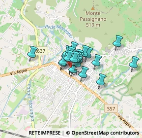 Mappa Via Onorato I Caetani, 04022 Fondi LT, Italia (0.494)