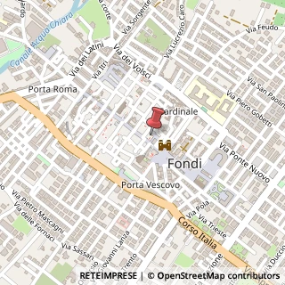 Mappa 6 Piazza Vi Novembre 1860, Fondi, LT 04022, 04022 Fondi LT, Italia, 04022 Fondi, Latina (Lazio)