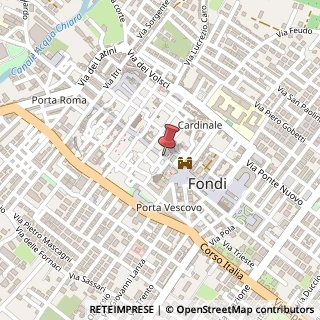 Mappa Corso Appio Claudio, 19, 04022 Fondi, Latina (Lazio)