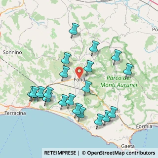 Mappa Minerva Studio di Medicina di Gruppo, 04022 Fondi LT, Italia (8.8545)