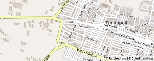 Mappa Trinitapoli