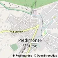 Kaart Piedimonte Matese