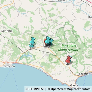 Mappa Via del Conclave, 04022 Fondi LT, Italia (3.50636)