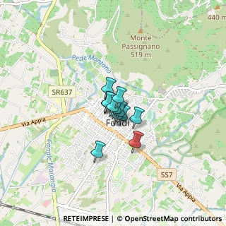 Mappa Via del Conclave, 04022 Fondi LT, Italia (0.34231)