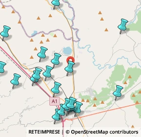 Mappa Via Venafrana KM 4, 81050 Presenzano CE, Italia (5.4395)