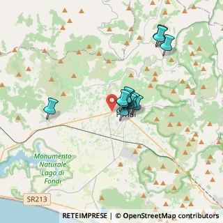 Mappa Via Gavio Nauta, 04022 Fondi LT, Italia (2.765)