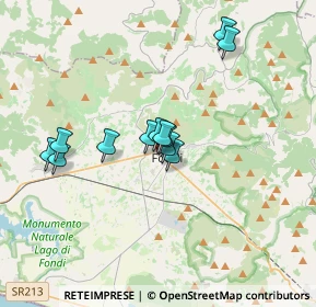 Mappa Via Guglielmo Marconi, 04022 Fondi LT, Italia (2.9225)