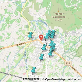 Mappa Via Verona, 04022 Fondi LT, Italia (0.805)