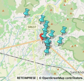 Mappa Via Guglielmo Marconi, 04022 Fondi LT, Italia (1.27091)