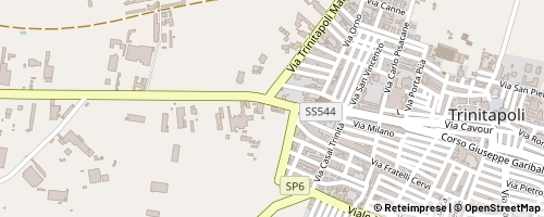 Mappa Trinitapoli