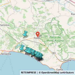 Mappa Via Giuseppe Ferrari, 04022 Fondi LT, Italia (10.484)