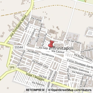 Mappa Via Cavour, 76, 76015 Trinitapoli, Barletta-Andria-Trani (Puglia)
