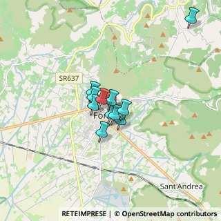 Mappa Via Pietro Gobetti, 04022 Fondi LT, Italia (1.09818)