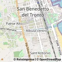 Hartă San Benedetto del Tronto