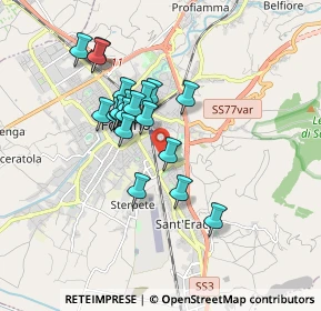 Mappa Via Antonio Mancinelli, 06034 Foligno PG, Italia (1.4975)