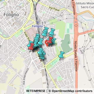 Mappa Via Antonio Mancinelli, 06034 Foligno PG, Italia (0.275)