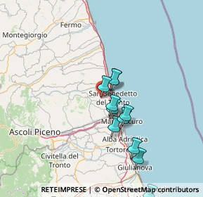 Mappa Via Colle in Su, 63075 Acquaviva Picena AP, Italia (14.80917)