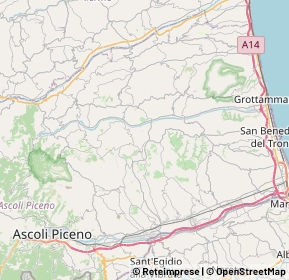 Mappa 63035 Cossignano AP, Italia (5.908)