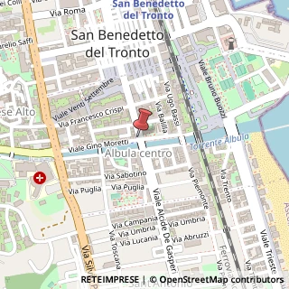 Mappa Via Mario Curzi, 52, 63074 San Benedetto del Tronto, Ascoli Piceno (Marche)