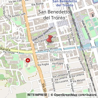 Mappa Via Giovanni XXIII,  8, 63039 San Benedetto del Tronto, Ascoli Piceno (Marche)