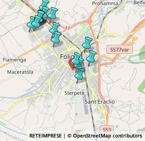 Mappa Via Marco Polo, 06034 Foligno PG, Italia (2.21875)