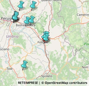 Mappa Via Flamina Vecchia, 06034 Foligno PG, Italia (19.51385)
