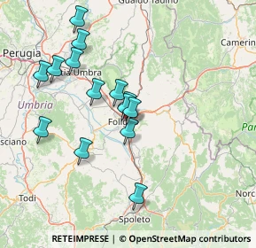 Mappa Via Flamina Vecchia, 06034 Foligno PG, Italia (14.30929)