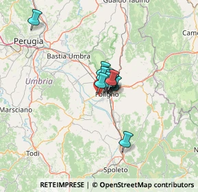 Mappa Via Monte Fumaiolo, 06034 Foligno PG, Italia (6.57417)