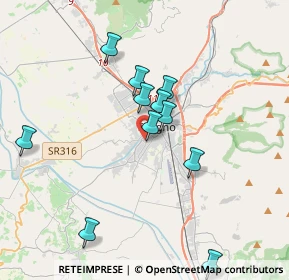 Mappa Via Marchisiellio, 06034 Foligno PG, Italia (3.55)