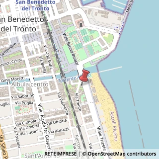 Mappa Viale Trieste, 2, 63074 San Benedetto del Tronto, Ascoli Piceno (Marche)
