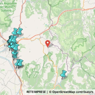 Mappa Via della Cavarena, 06030 Sellano PG, Italia (13.763)