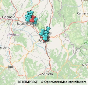 Mappa Via Intermezzi, 06034 Foligno PG, Italia (9.48)